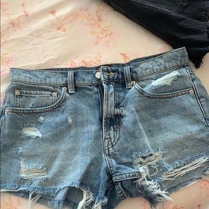 Jean shorts